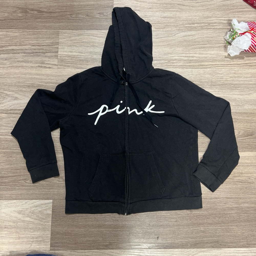 PINK Victoria's Secret Black Hoodie
